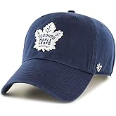 '47 Brand Adjustable Cap - Clean UP Toronto Maple Leafs Navy, Blue, One Size