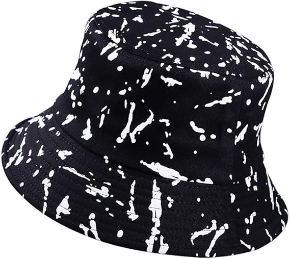 Alpaka Lama Fischerhut - Unisex Sonnenhut Mit UV-Schutz Schwarz