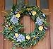 The Wreath Depot Aftonshire Silk Spring Front Door Wreath 24 Inch, Beautiful Full Handcrafted Spring Wreath, Designed in USA, White Storage Gift Box Included, Measures True to Size