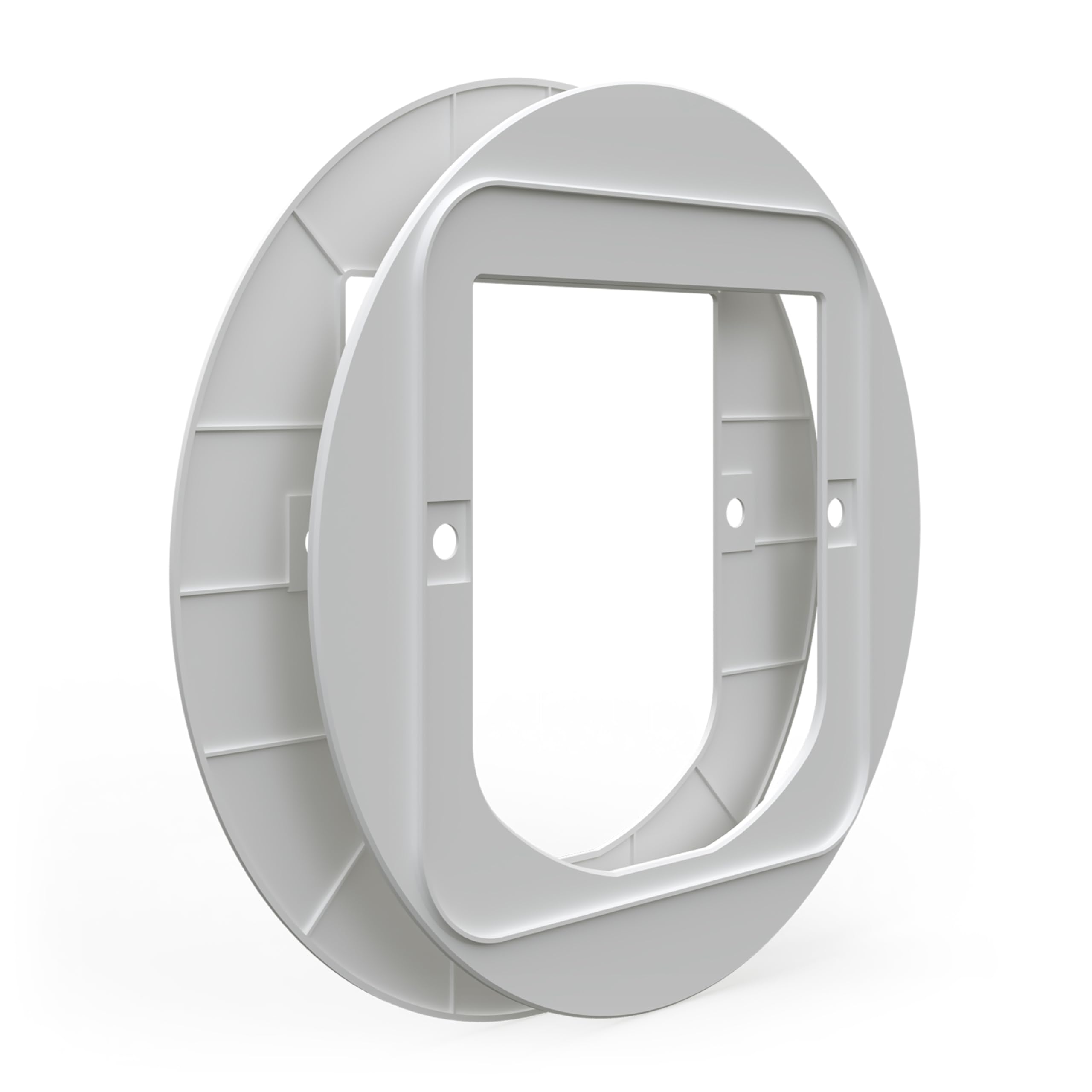 Sure Petcare SureFlap Mounting Adaptor - For Microchip Cat Flap, Connect & DualScan, White, Pack of 2