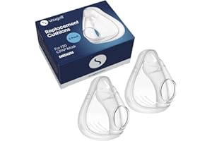 Snugell CPAP Replacement for ResMed Airfit F20 Cushion - Full Face CPAP Mask - Soft & Secure Seal - Durable and Reliable - Re
