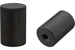 Aspen Creative 24019-32, 2 Pack Steel Lamp Finial in Oil Rubbed Bronze Finish, 1 1/4" Tall