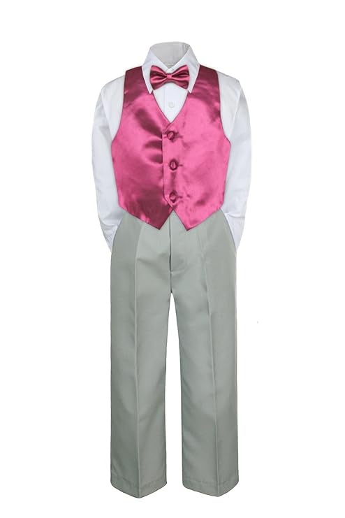 baby boy burgundy suit