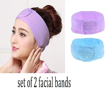 Raaya Facial Band For Makeup use For Girls And Women, 20 Gram, Multi colour, Pack Of 1
