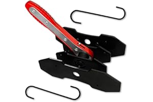 SALIFTFE Brake Caliper Compression Tool with Extra 2Pcs Large Plates 1.57"-2.95",Caliper Piston Compressor Tool for Disc Brake Pad Spreader with 2 Brake Caliper Hangers for Single/Twin/Quad Piston