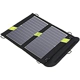 Solar Ladeger&auml;t X-DRAGON 14W 2-Port USB Outdoor Handy SunPower Solar Panel Ladeger&auml;t f&uuml;r Andriod Smartphone, Tablets, iPhone, iPad Samsung usw.