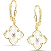 LeCalla 925 Sterling Silver Leverback Drop Earrings | Lightweight Celtic-Knot Filigree Heart Teardrop Dangle Earring for Women's Gift for Her