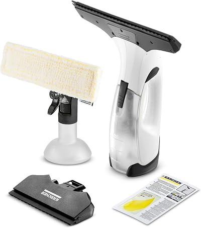 Kärcher Window Vac WV 2 Plus N Battery 35 min LED Display 2 Nozzles Kit