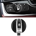 Jaronx Compatible with BMW Headlight Control Knob, Upgraded Headlamp Switch Control Head Light Switch Konb Button Replacement for 5 F10 F11, 6 F12 F13, 7 F01 F02, X3 F25, X4 F26