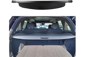 BOPARAUTO Cargo Cover for Jeep Grand Cherokee (2 Row; WL) 4XE Accessories 2022 2023 2024 2025 Rear Black Trunk Shade Luggage Security Cover