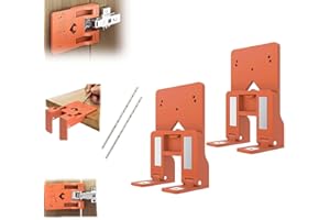 Magnetic Hinge Installation Spacer,Accurate Guide for Hinge Cutting,Achieve Consistent 2.6mm Door Gap,Quick Alignment Tool Mo