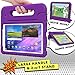 Cooper Dynamo Kids case Compatible with Galaxy Tab E 9.6 | Shock Proof Heavy Duty Kidproof Cover for Kids | Girls, Boys | Kid Friendly Handle & Stand, Screen Protector | Samsung SM-T560 T561 (Purple)
