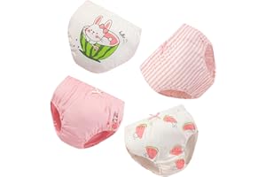 CsgrFagr Baby Toilet Training Pants Soft Cotton Nighttime Training Pants 𝐁oxer Briefs Underwear Set for Toddler Boys