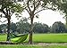 Utopia Home Supreme Nylon Hammock- Supports Up to Two People or 400 LBS - Porch, Backyard, Indoor, Camping - Durable, Ultralight Material - Includes Hanging Straps (Green)