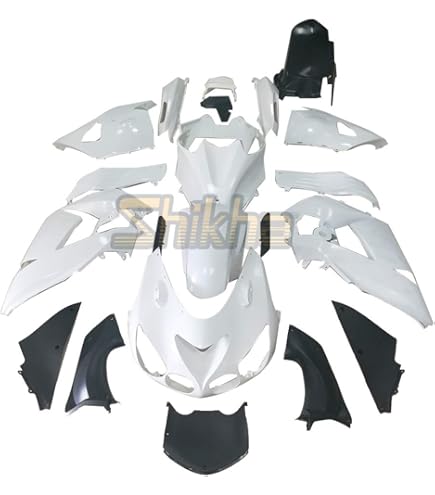 パーツ S Amazon.com: ZXMOTO Unpainted Motorcycle Fairing Kit Compatible