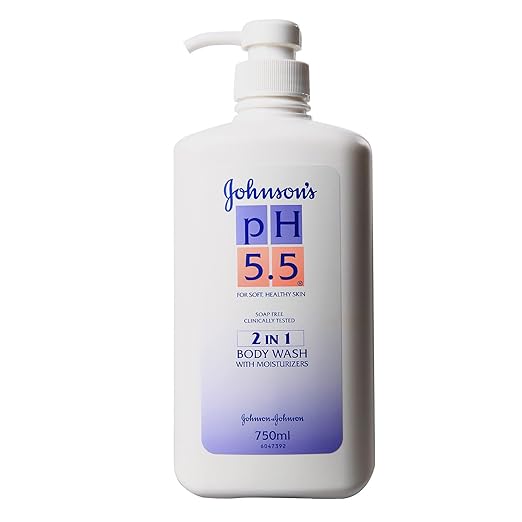 Johnson's Ph 5.5 2 in1 Bodywash with Moisturizers -750 ml