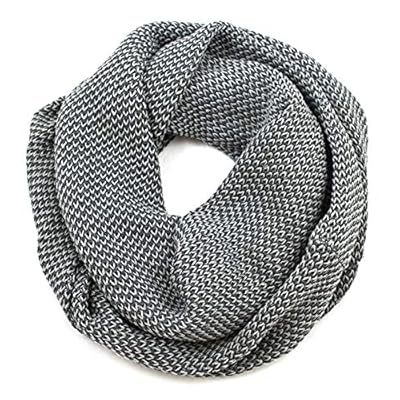 Women's Knit Infinity Scarf, 100% ORGANIC COTTON Super Soft Stretch Thick Chunky Warm Cozy Eco-Friendly Women's Knit Infinity Scarf, 100% ORGANIC COTTON Super Soft Stretch Thick Chunky Warm Cozy Eco-Friendly