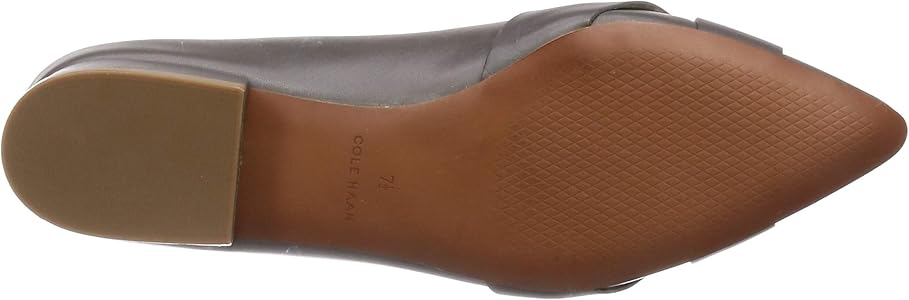 camila leather skimmer flat
