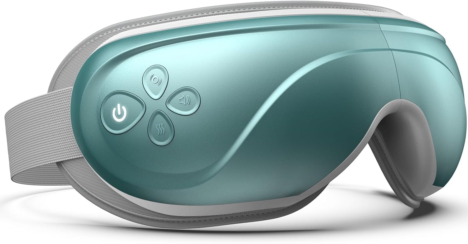 Photo 1 of RENPHO Eye Massager with Heat, Valentines Day Gifts Birthday Gifts for Mom Dad Women Men Face Massager, Heated Sleep Mask for Dry Eyes Eyeris 2