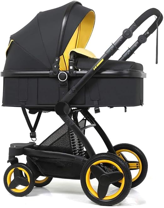 yellow pram