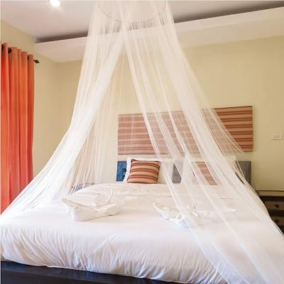 King Size Mosquito Net for Bed Canopy, Quick Easy Installation