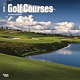 Golf Courses 2018 12 x 12 Inch Monthly Square Wall Calendar, Golfing Sport (Multilingual Edition) by 