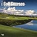Golf Courses 2018 12 x 12 Inch Monthly Square Wall Calendar, Golfing Sport (Multilingual Edition) by 