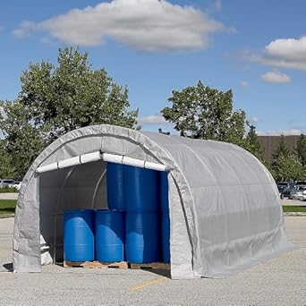 Amazon Com King Canopy Dome Shape Storage Garage 10 Wx20 Dx8 H Industrial Scientific