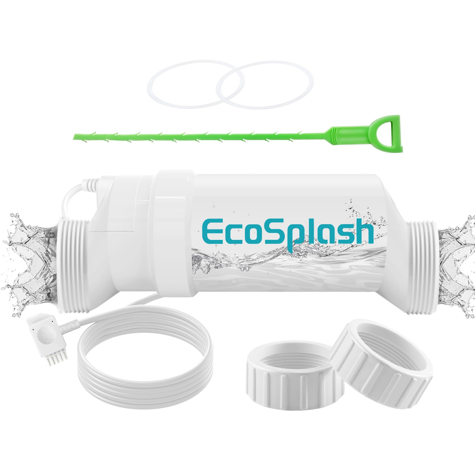 Photo 1 of EcoSplash Salt Cell for Swimming Pool Salt Chlorine Generator Pool Salt Cell Replacement Fits for Hayward TurboCell W3T-Cell-3 BLW1T3H Chlorinator up to 15,000 Gallons