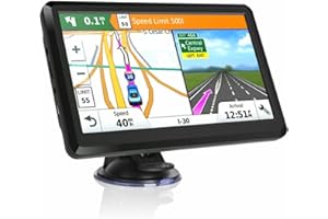 QEDASS GPS Navigation for Car Truck RV, GPS Navigator with 7 inch, 2024 Maps (Free Lifetime Updates), Truck GPS Commercial Drivers, Semi Trucker GPS Navigation System, Custom Truck Routing