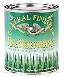 HSG.Q Top coat. General Finishes Water Based High Performance Polyurethane Top Coat Semi-Gloss Quart
