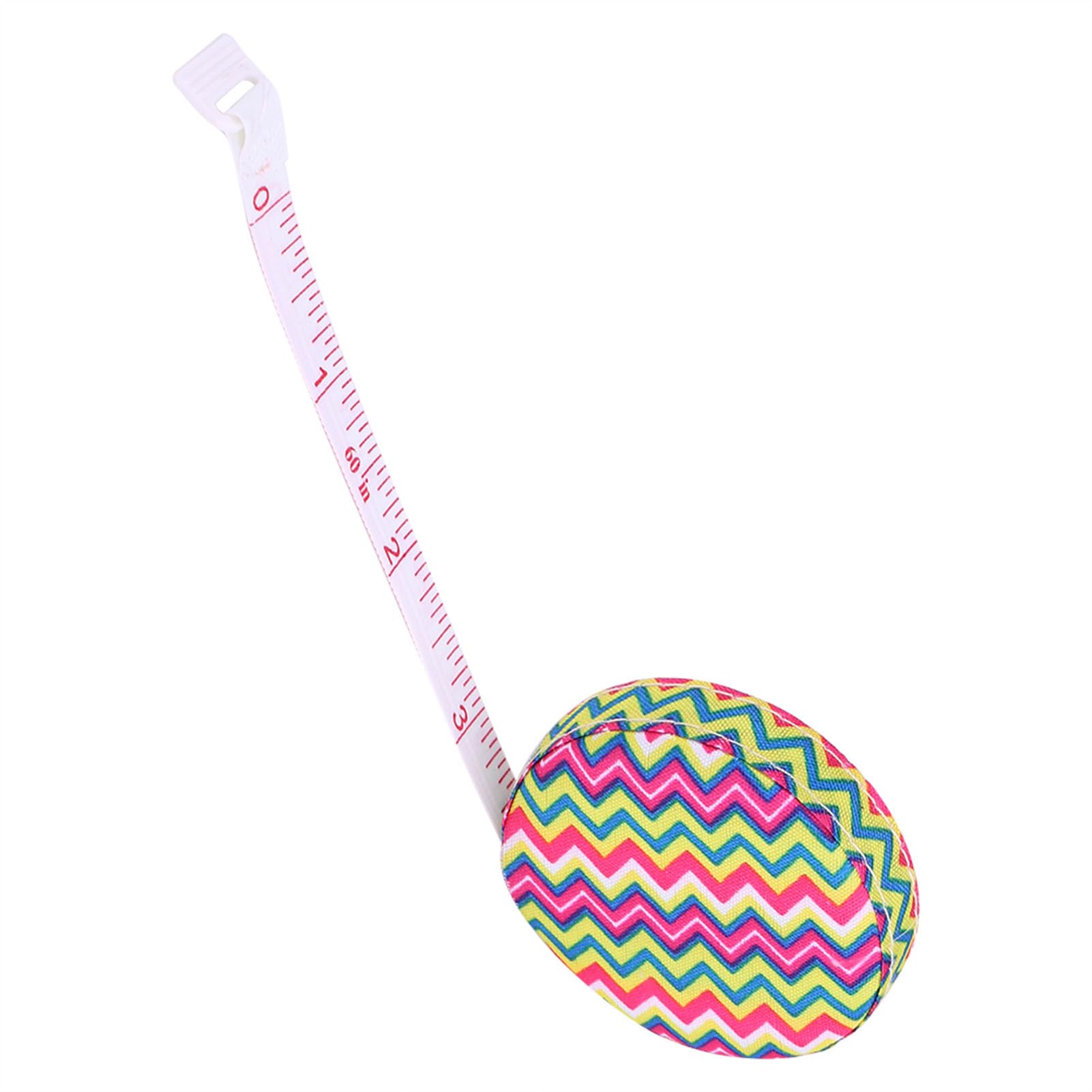 Soft Tape Measure Body Fitness Measuring Retractable Ruler Sewing Tailor Tools 150cm 60in (01)