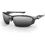 Crossfire Eyewear 36633 TL11 Safety Glasses with Pearl Grey Frame and Silver Mirror Lens