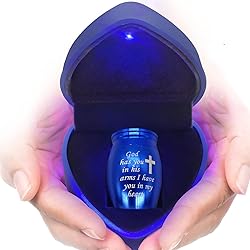 Small Urns for Ashes Keepsake Comes with Heart Box