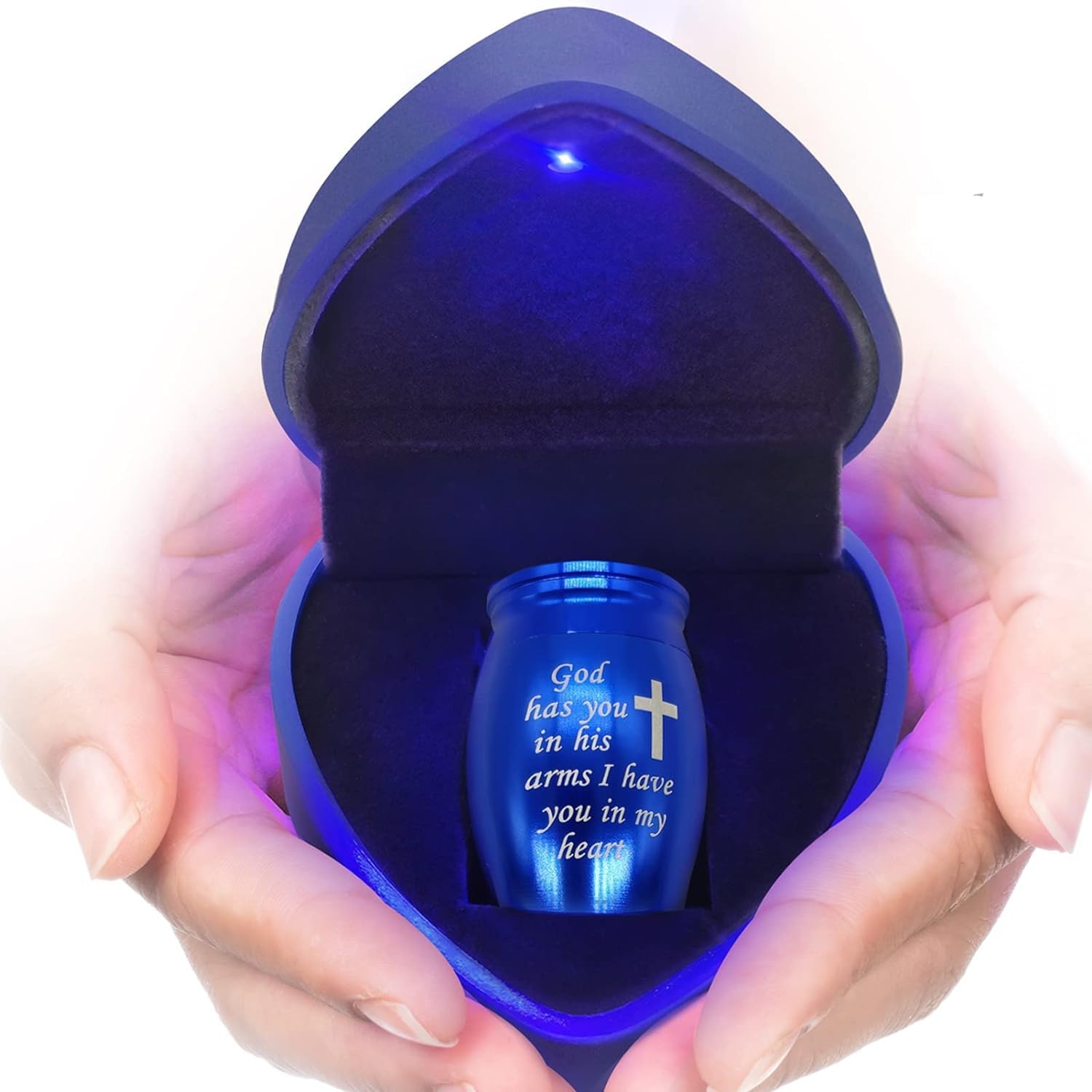 Small Urns for Ashes Keepsake Comes with Heart Box