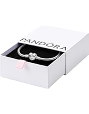 Amazon.com: PANDORA Moments Double Woven Leather Bracelet with