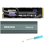 Amazon.com: Ediloca EN600 PRO SSD 2TB PCIe 3.0 Gen 3x4, NVMe M.2