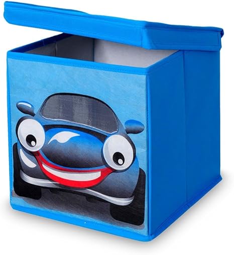 783102 Caja guarda juguetes cuadrada con tapa 27 x 28 cm BÚHO: Amazon.es: Electrónica