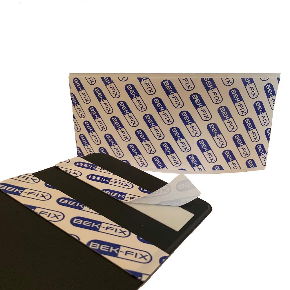 BEK-FIX® 16 Pack Number Plate Sticky Pads Double Sided Foam Pads for Number Plates Car License Plates Fixing Pads