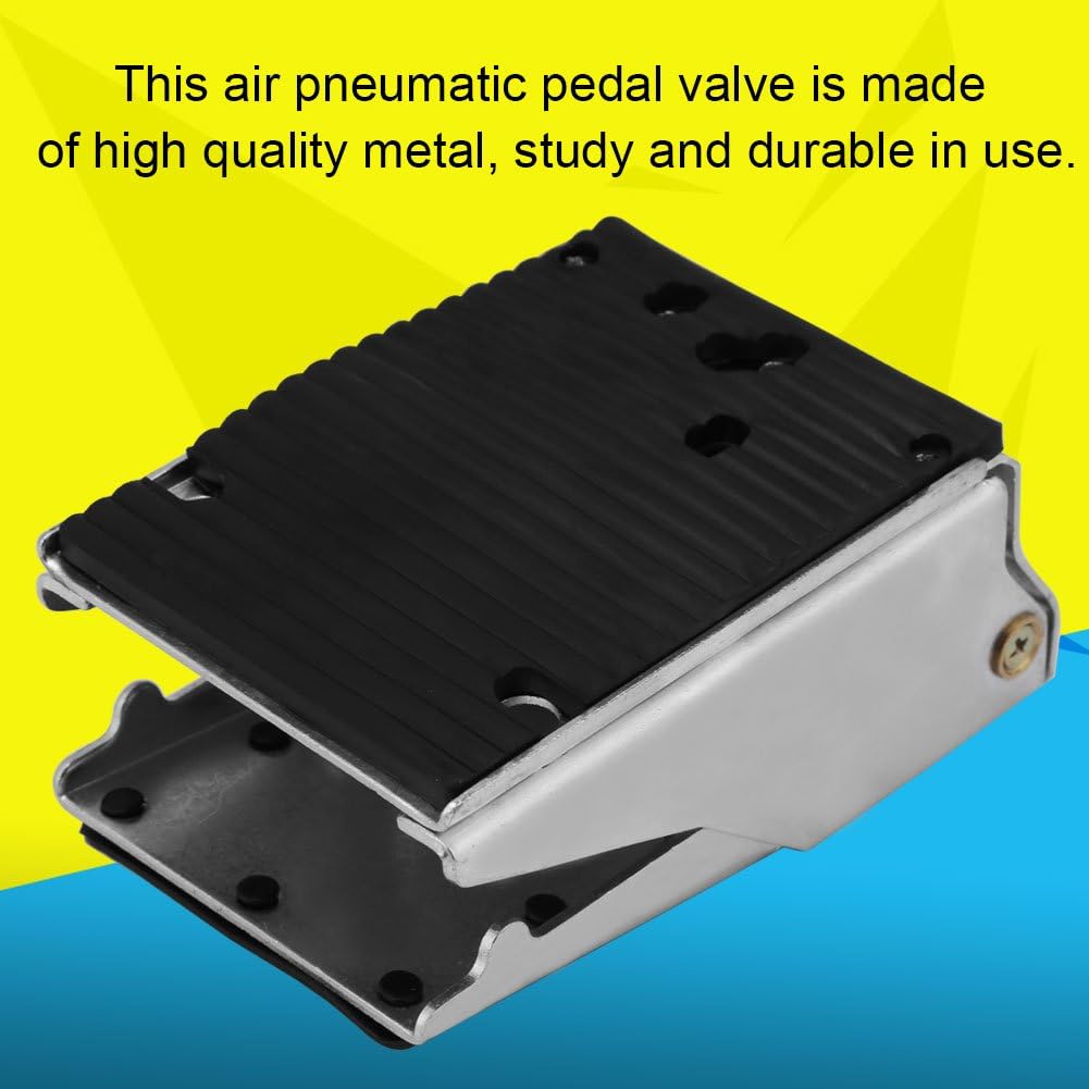 Foot Pressure Control Valve 3 Way 2 Position G1/4 Threaded Air Pneumatic Pedal Valve Switch - Image 4