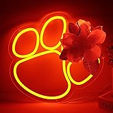 Balanar University Neon Sign for Wall Decor , LED Dimmable University Football Team Neon Light, College Team Logo Neon Light for Man Cave Dormitory Bar Club Birthday Party Garage Decoration12.2*12.7In