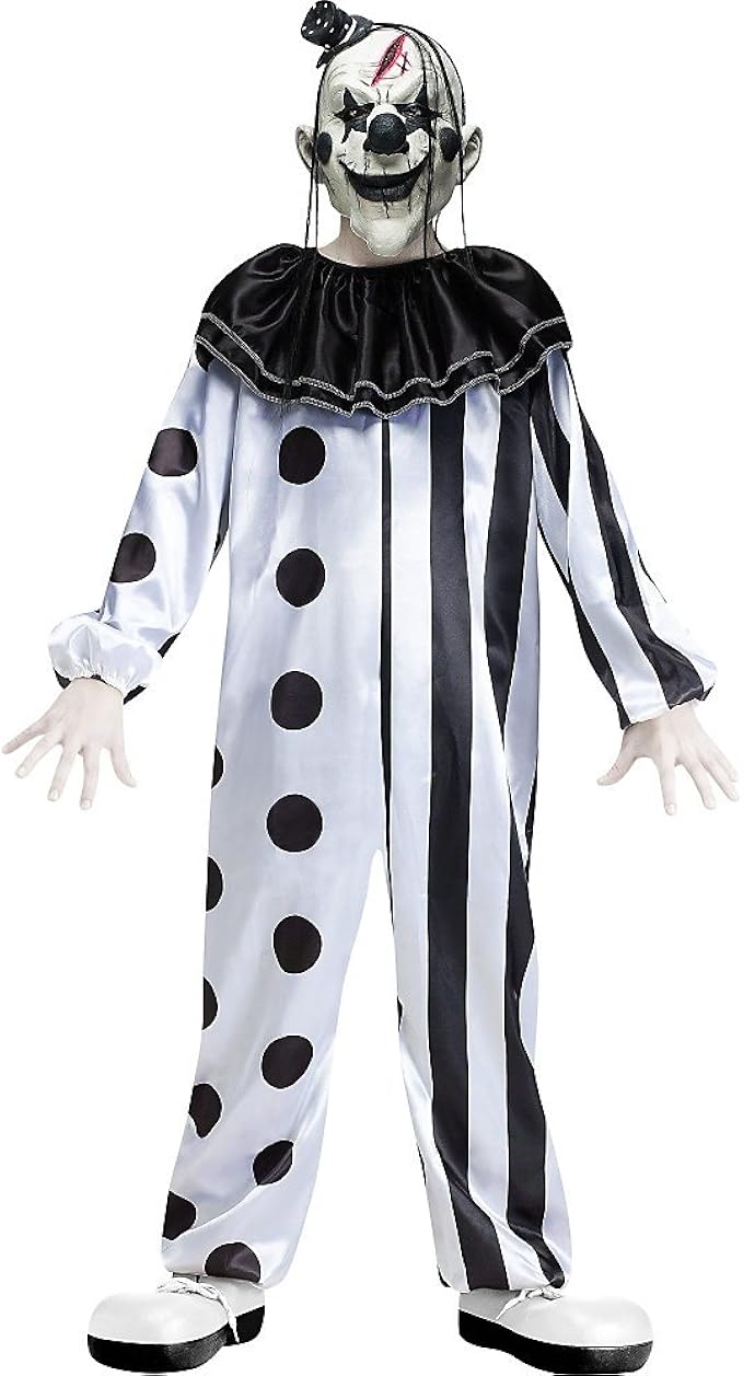 Fun World Boys Side Show Psycho Clown Costume Dress Up Pretend Play Toys Games Pogrebnoneven Rs