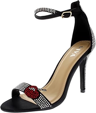 diamante barely there sandals