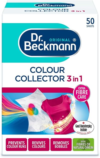 Dr. Beckmann Colour Collector Sheets 50 Pack Colour & Dirt Capture