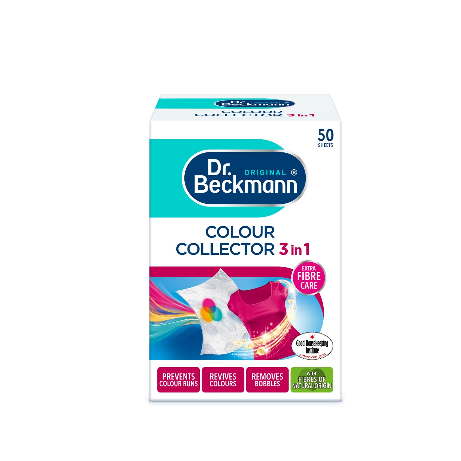 Dr. Beckmann Colour and Dirt Collector Sheets, Pack of 50