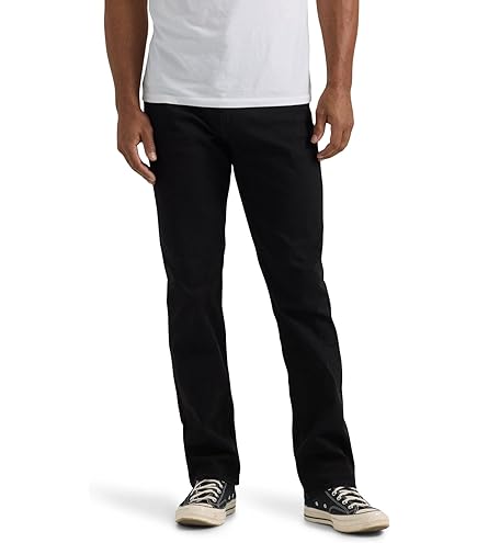 Lee Extreme Motion Straight Fit Tapered Leg Jean Maddox W42 L28 at