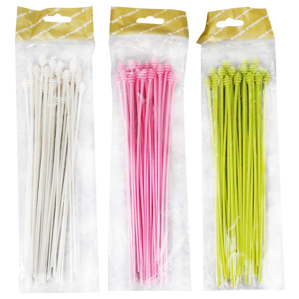 FRCOLOR Hair Curler Stick Plastic Roller Picks Perming