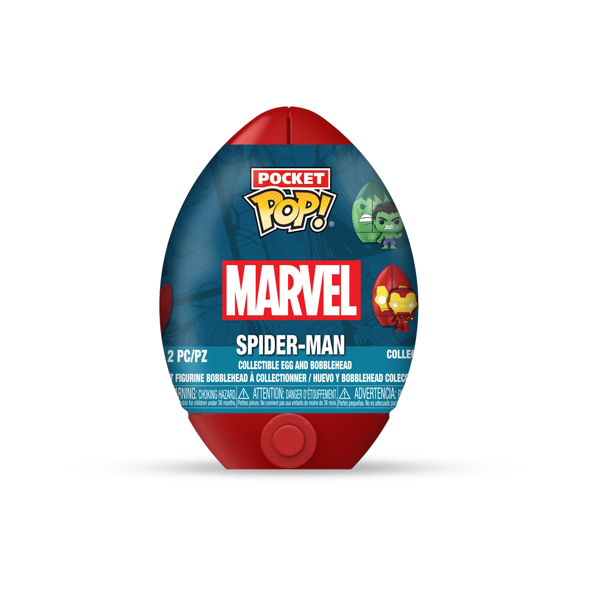Photo 1 of **PACK 6 UNIT***Funko Egg Pocket POP! Marvel - Spider-Man - Marvel Comics - Collectible Vinyl Figure - Gift Idea - Official Merchandise - Comic Books Fans