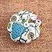 eZAKKA Pin Cushion, Pin Cushions for Sewing Pin Holder Needle Cushion Band Wearable Pincushion (Sewing Necessities Pattern Green)