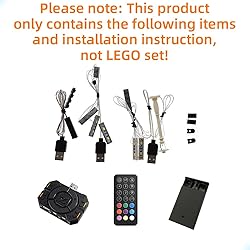 GEAMENT LED Light Kit (Remote Control) Compatible